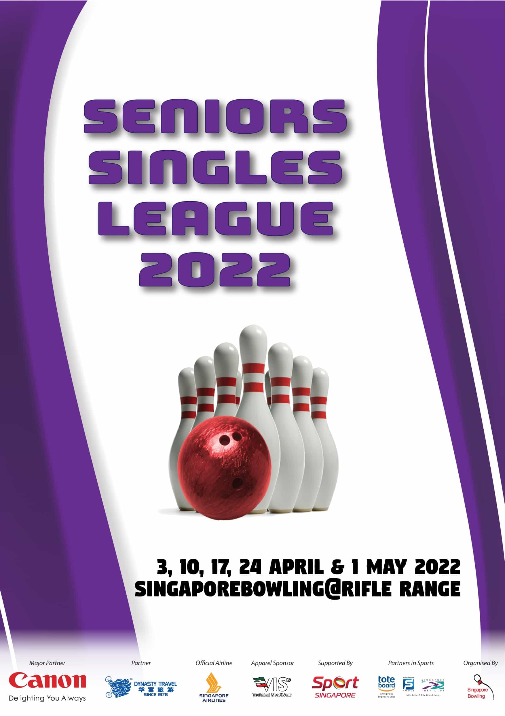 Seniors Singles League 2022