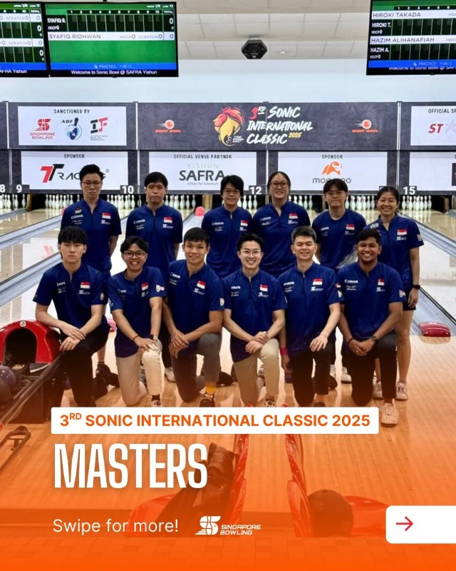 [3rd Sonic International Classic 2025]

Let the battle of the best begin! The Masters
Round of the 3rd Sonic International Classic 2025 is officially underway! Here are our Team Singapore masters finalists.

🔗 Click link in bio for tournament information!

#oneteamsg