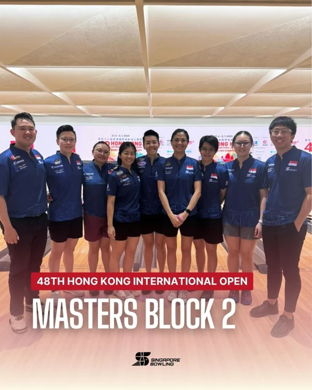 [48th Hong Kong International Open]

And then there were 9.

Let’s go, Team SG — here’s to smooth rolls, solid shots, and sky-high scores! 💪💥 Wishing you all the best of luck and an amazing game ahead! 

🔗 Click link in bio for tournament information!

#oneteamsg
