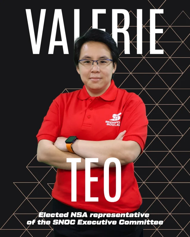 Heartiest congratulations to Dr. Valerie Teo, President of SingaporeBowling, on being elected as NSA Representative of the SNOC Executive Committee! We are confident she will continue to champion the growth of sport and inspire the community through her leadership.